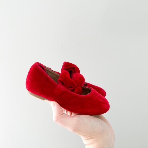 GAP Other - GAP Red Velvet Shoes